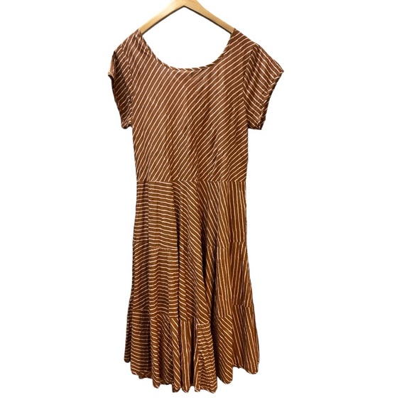 SOLD NWT Dress Addict Brand Dress M plus 100% organic cotton from France pockets - Picture 2 of 8